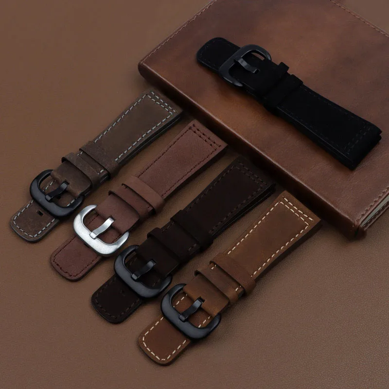 Новый высококачественный итальянский ремешок из телячьей кожи с пряжкой язычком