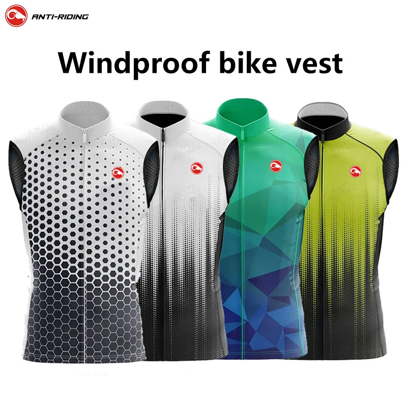 

Hot Sale 2021 Cycling Vest Windproof Rainproof MTB Bike Jacket Outdoor Sport QuickDry Rain Jacket Sleeveless Reflective Clothing