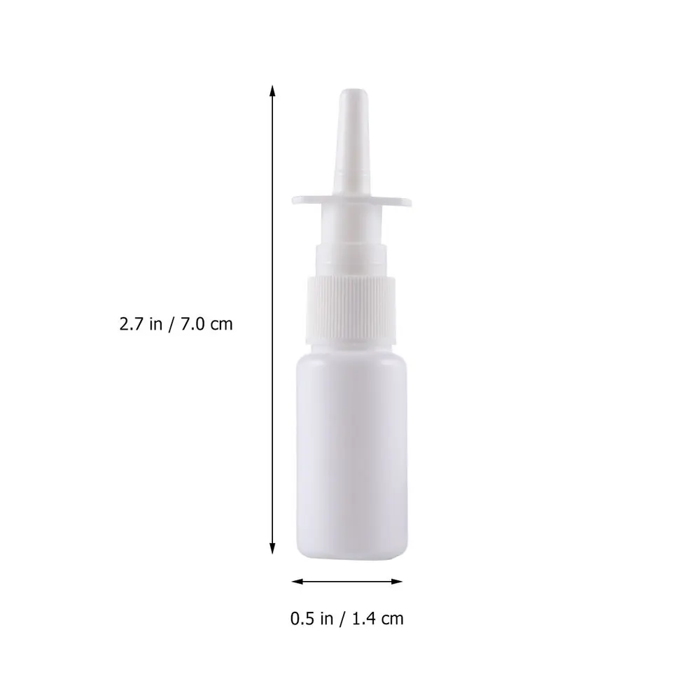 

20pcs Direct Injection Bottle Portable Nasal Sprayer Bottle Refillable Fine Mist Empty Spray Bottles (10ML)