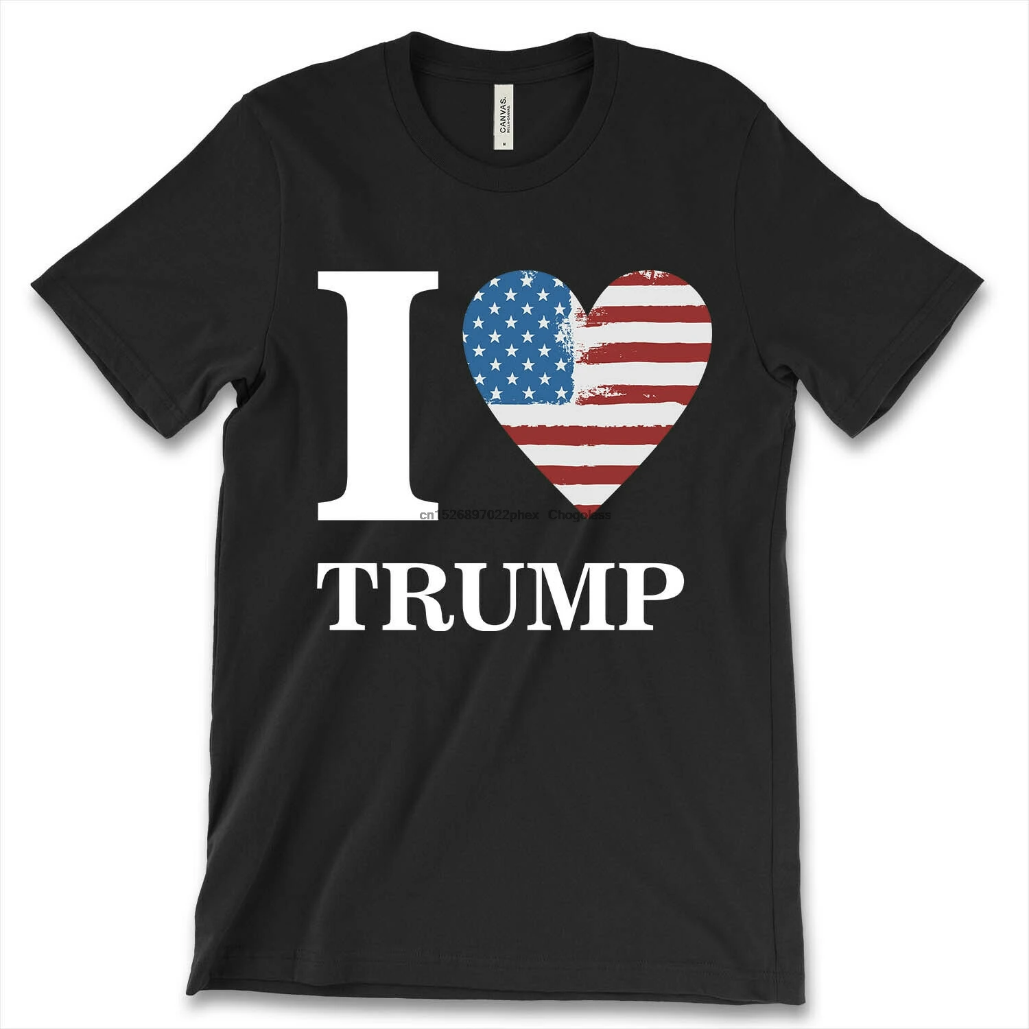 С надписью I Love Дональда Трампа новые Для мужчин рубашка республиканский
