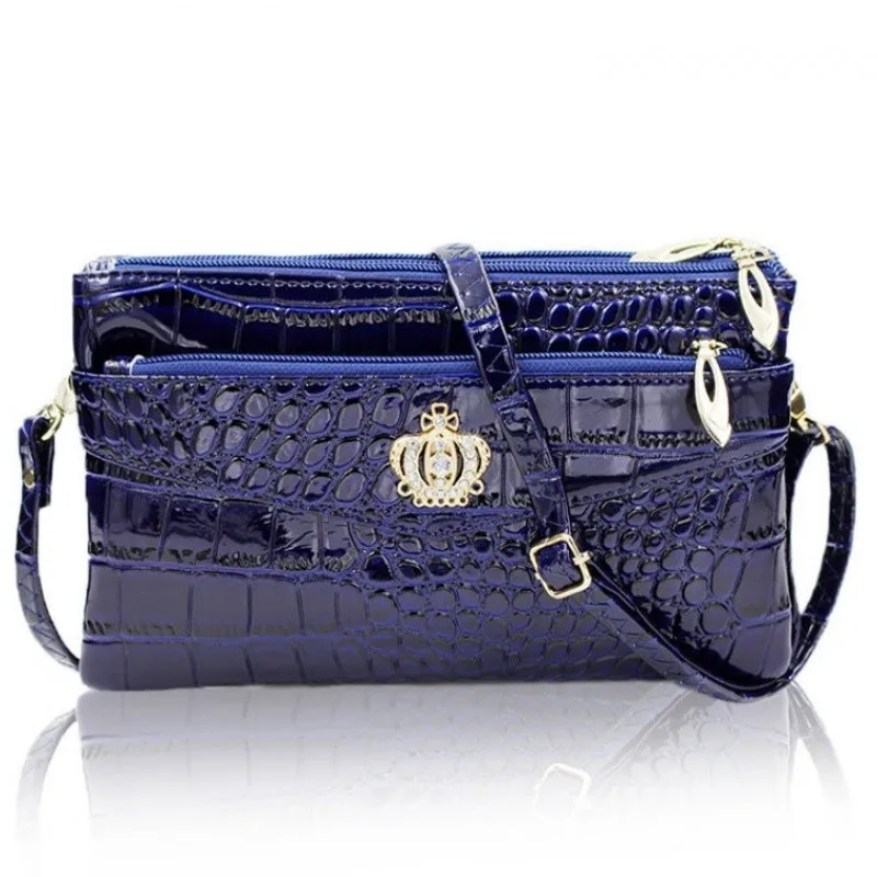 Женский кожаный кошелек на ремне сумка плечо мобильный телефон держатель для