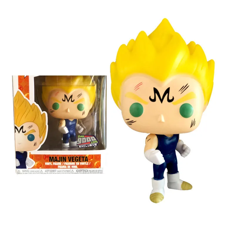 Виниловая экшн фигурка FUNKO из японского аниме Драконий жемчуг маджин Вегета