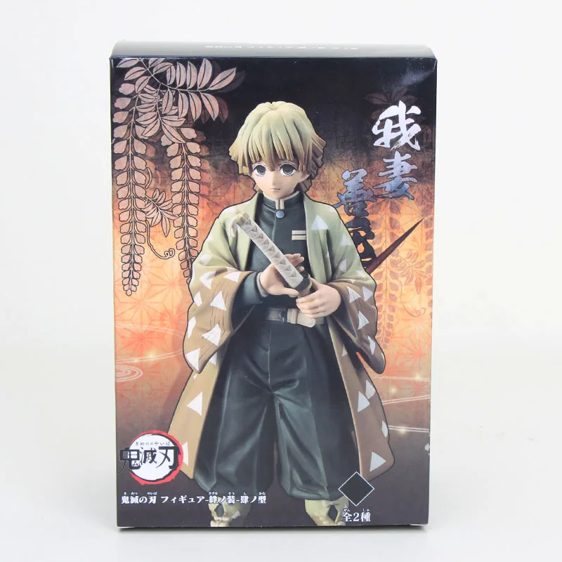 7 in box 16 см фигурка убийцы демона Kamado Tanjirou Kamado Nezuko Agatsuma Zenitsu Hashibira Inosuke Kimetsu no Yaiba ПВХ фигурка игрушки - Цвет: 7 in box