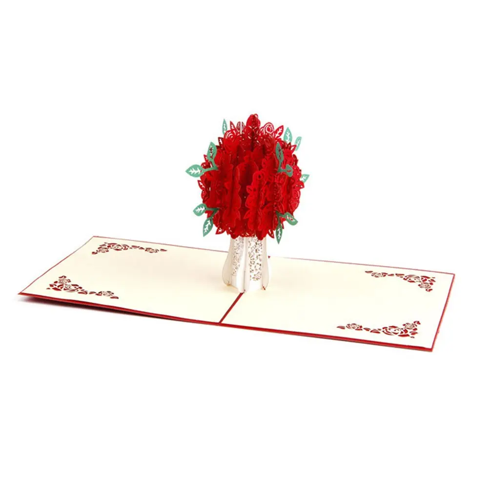 3D городские архитектурные карты Подарочные строительные цветы лодка шаблон