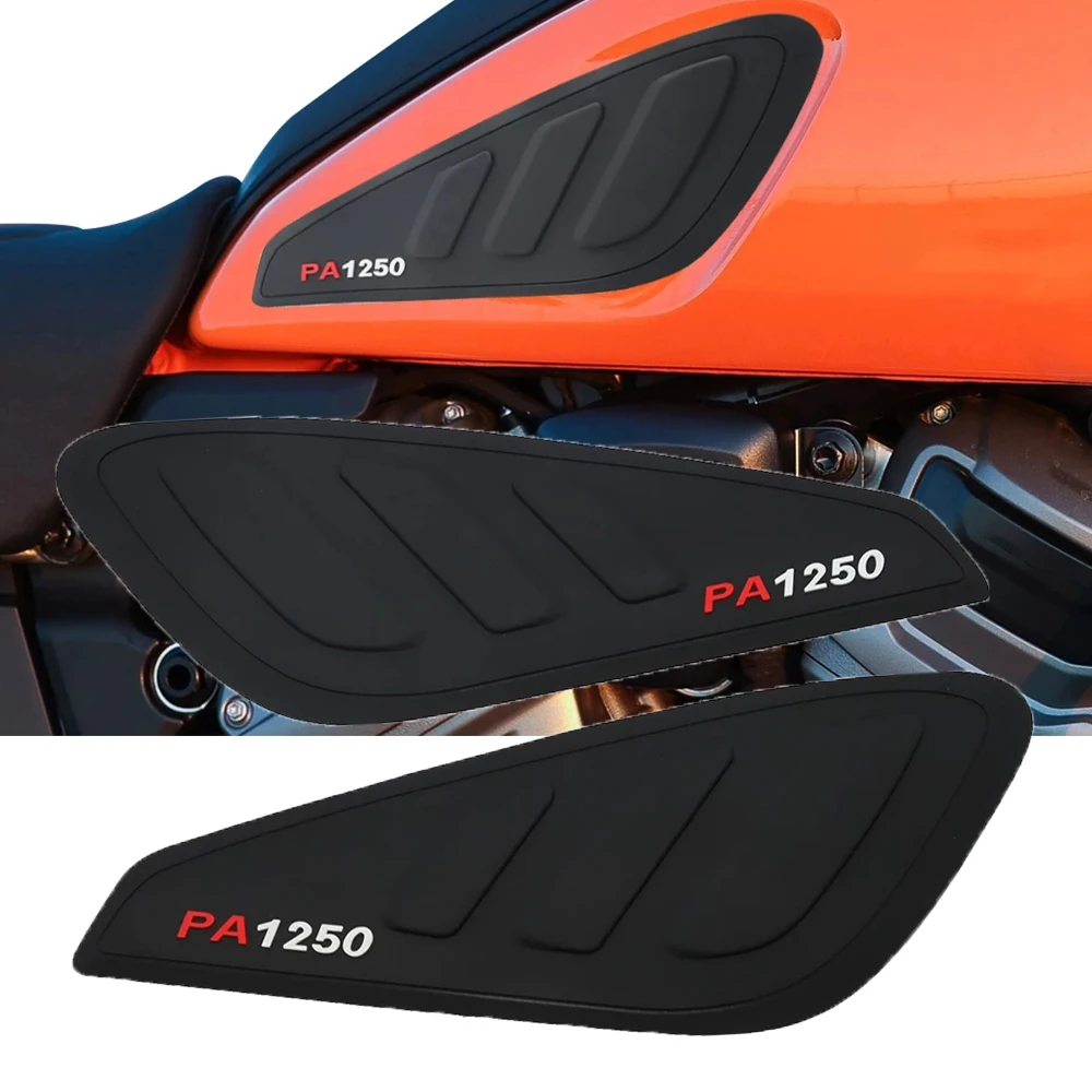 Наклейки на бензобак для мотоцикла New 2021 Non-slip Side Fuel Tank Stickers Waterproof Pad Rubber Sticker ДЛЯ HARLEY-DAVIDSON PAN AMERICA 1250.