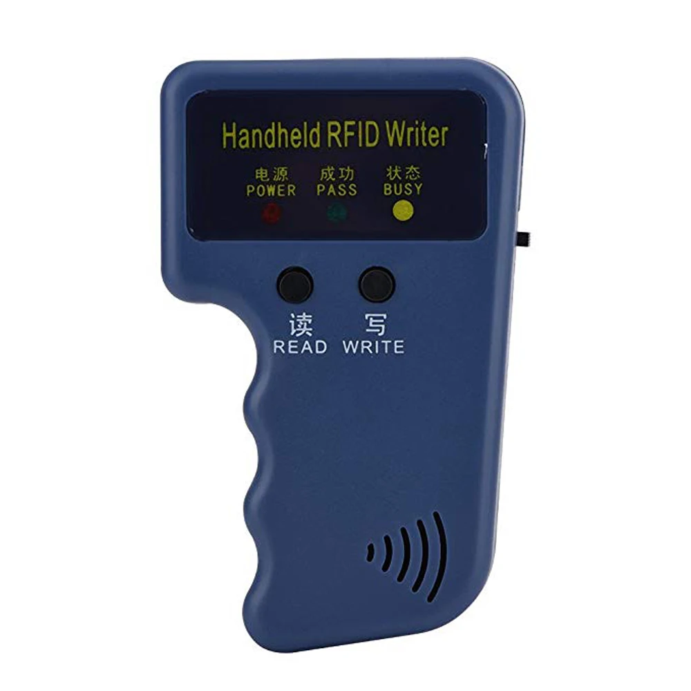 Ручной 125 кГц RFID ID карта копир писатель Дубликатор Программист считыватель код записываемый EM4305 ID брелки метки карты Ключевые карты
