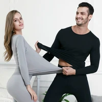 2 pieceset long johns for male female warm thermal underwear clothing men woman winter plus size l 6xl thermal suit
