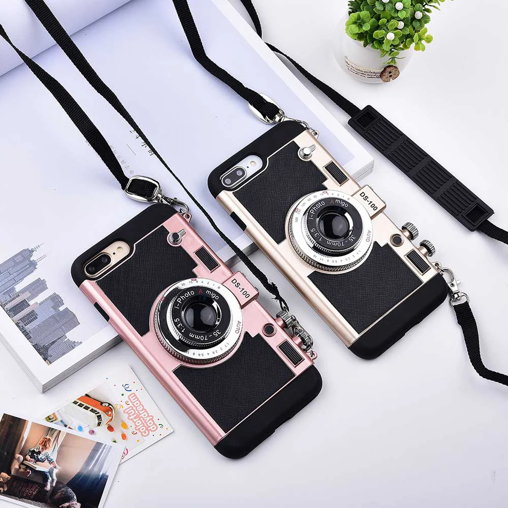 Fashion Cool Camera Phone Cases For iPhone 14 13 12Pro 11 pro Max 12 Pro XS Max XR X 8 7 6 6s Plus SE Case Soft Silicone Cover
