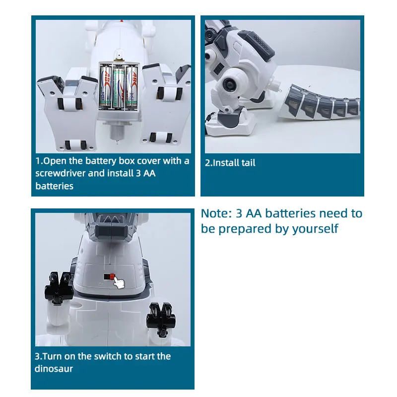 T rex Электрический ходячий динозавр детские игрушки робот с светильник звук