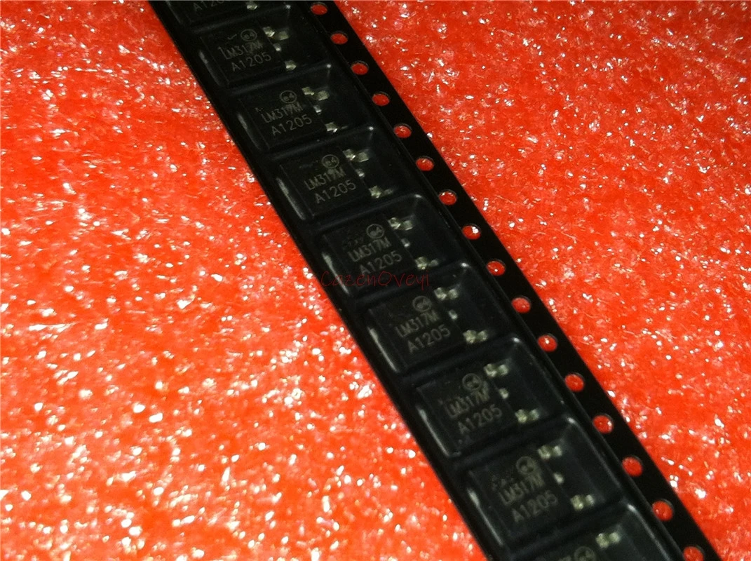 10 шт./лот LM317 регулируемый регулятор напряжения SMD транзистор до-252 патч LM317M