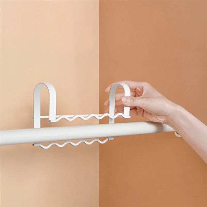 

Multi-port Plastic Clothes Support Drying Rack Hanger Holder Stand Multifunction Rotate Space Saving Storage Organizer