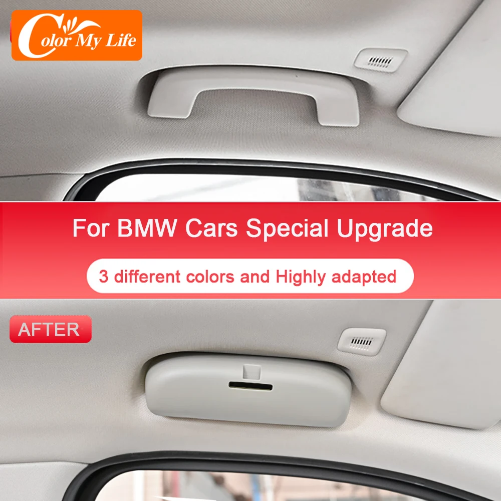 Car Eyeglass Holder Glasses Storage Clip for BMW 3 Series E46 E90 E91 E92 E93 1999 - 2011 Auto Organize Sunglasses | Автомобили и