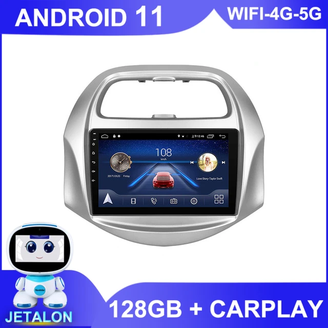 

Автомагнитола 2DIN для CHEVROLET Spark 2019, стерео, GPS-навигатор, 6 ГБ ОЗУ, 128 Гб ПЗУ, Android 11, Bluetooth, мультимедийный плеер