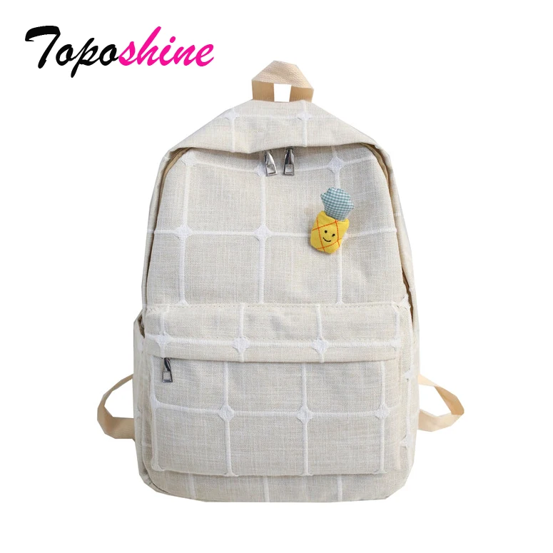 Прямая доставка клетчатые рюкзаки для женщин дорожные мягкие женские сумки