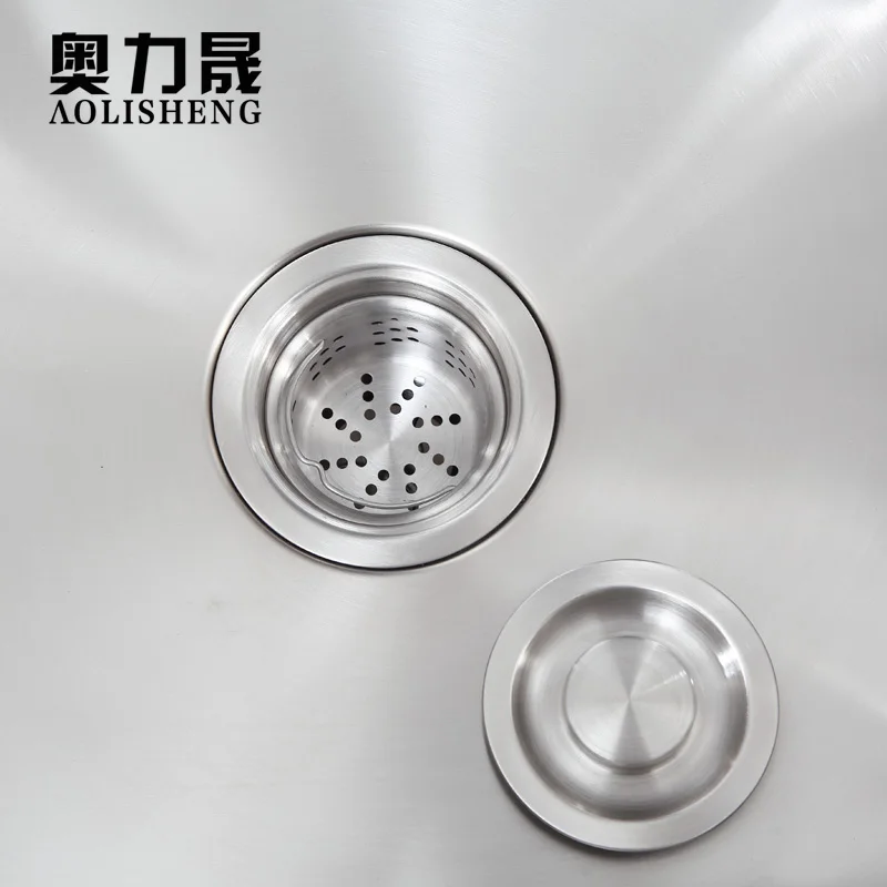 Кухонная раковина с двойным слотом ручная бесшовная сварочная из нержавеющей