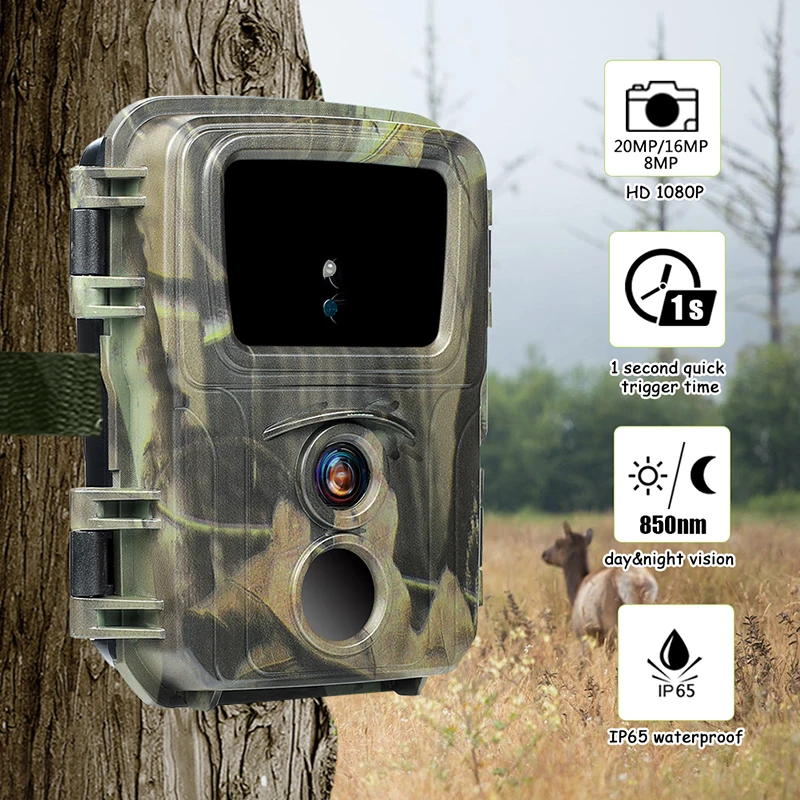 

Hunting Trail Camera Photo Trap Wildlife Trail Camera With Night Vision Motion Activated Outdoor Hunting Camera Trigger Wildlife