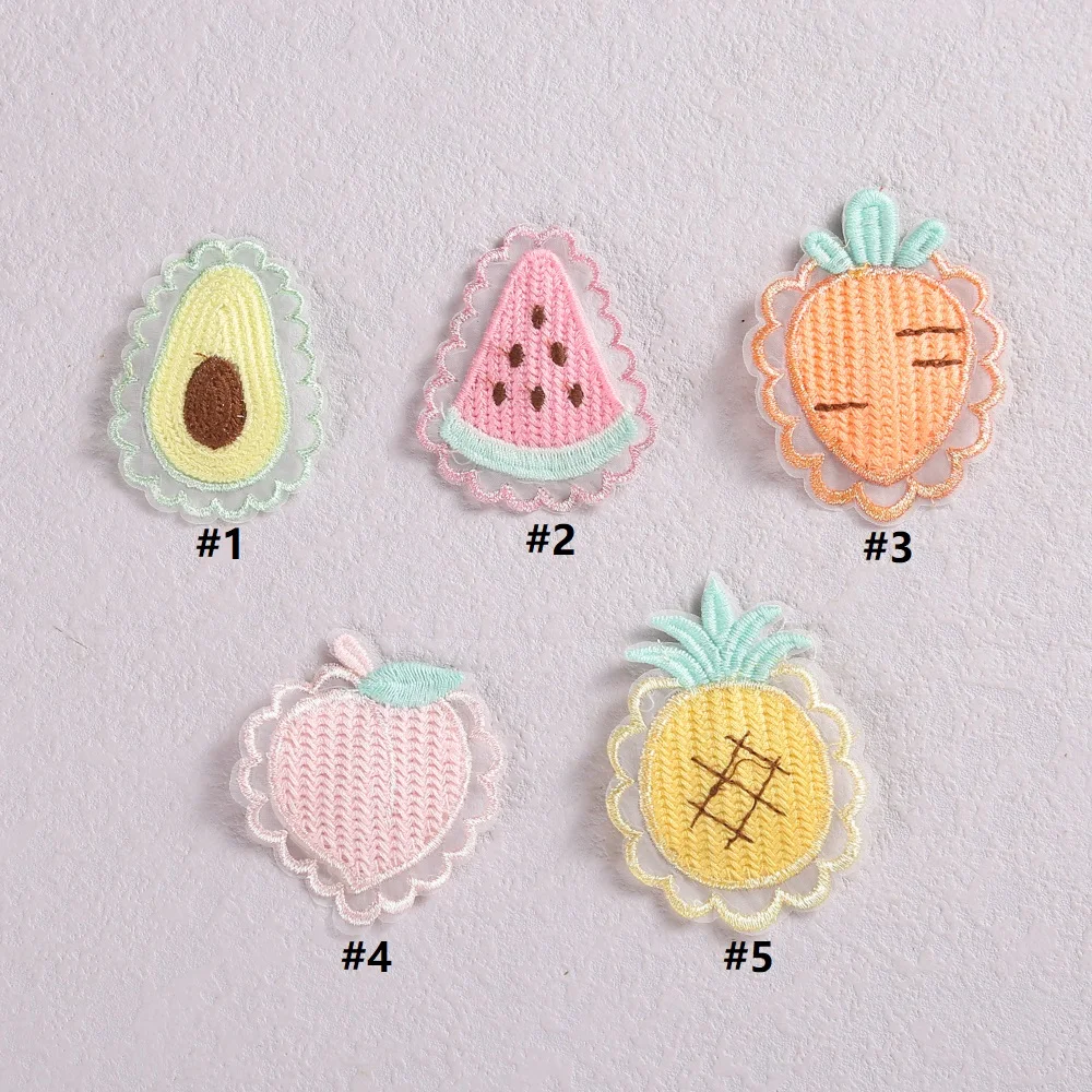 Horquillas de fruta para beb&eacute;, 1 Uds., 5 colores, sujetadores para cabello con estilo coreano para ni&ntilde;a, ni&ntilde;a, sand&iacute;a, accesorios para el cabello de beb&eacute;-5