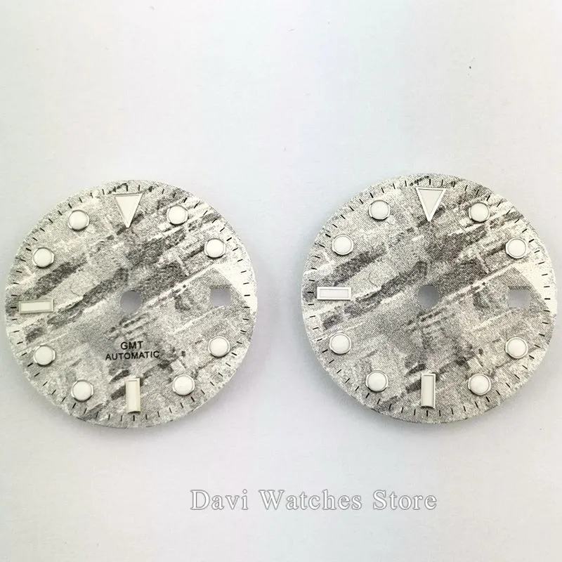 28 5 мм стерильные циферблаты для часов серые подходит ETA 2836 DG2813/3804 Miyota 8205 8215