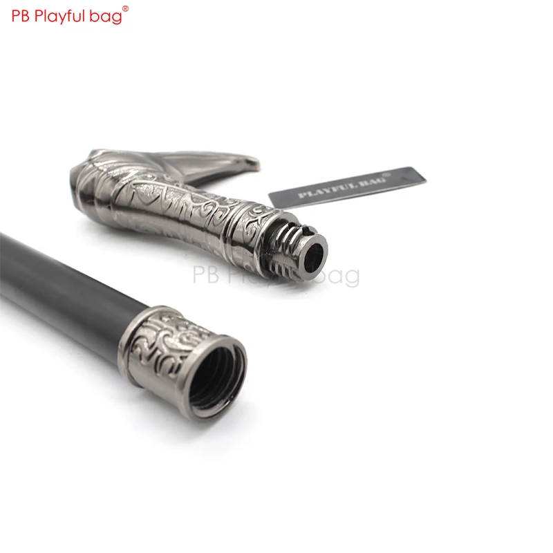 Высококачественная металлическая трость в виде головы убийцы HC97|Игровые фигурки