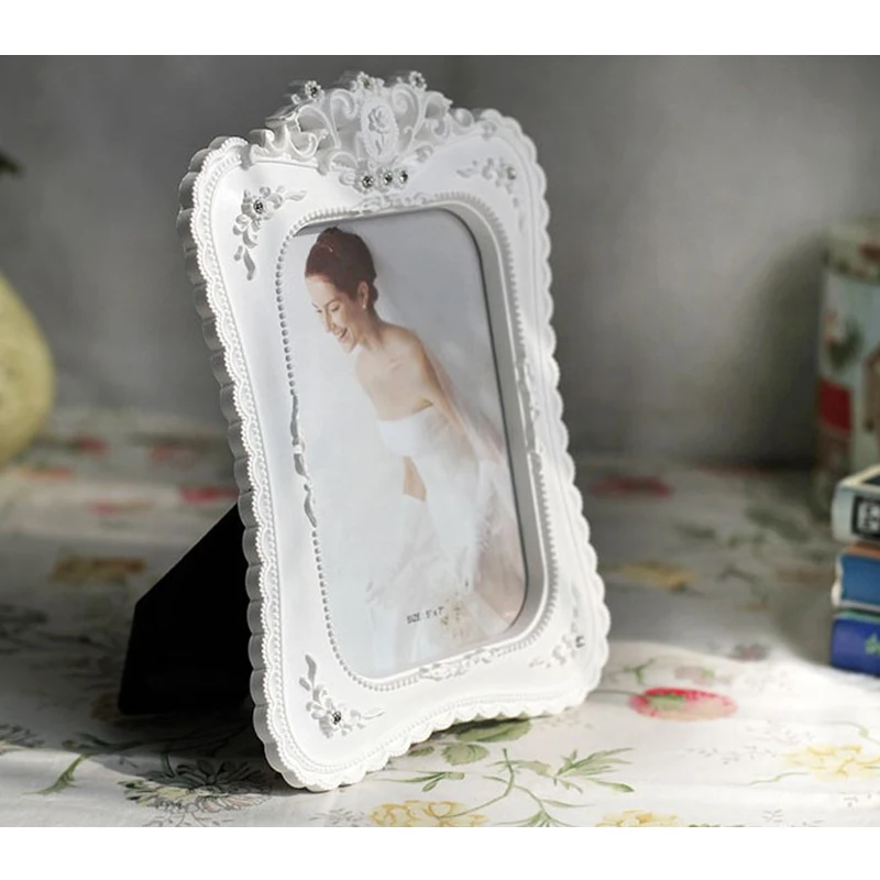 6/7/8/10 дюймов свадебные фоторамки для рабочего стола в пасторальном стиле белая