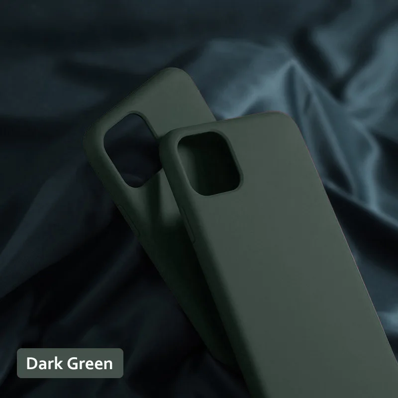 Чехол Arvin для iPhone 11 Pro Max, чехол из жидкого силикона, мягкая подкладка из микрофибры, толстый чехол для iPhone 11 Pro