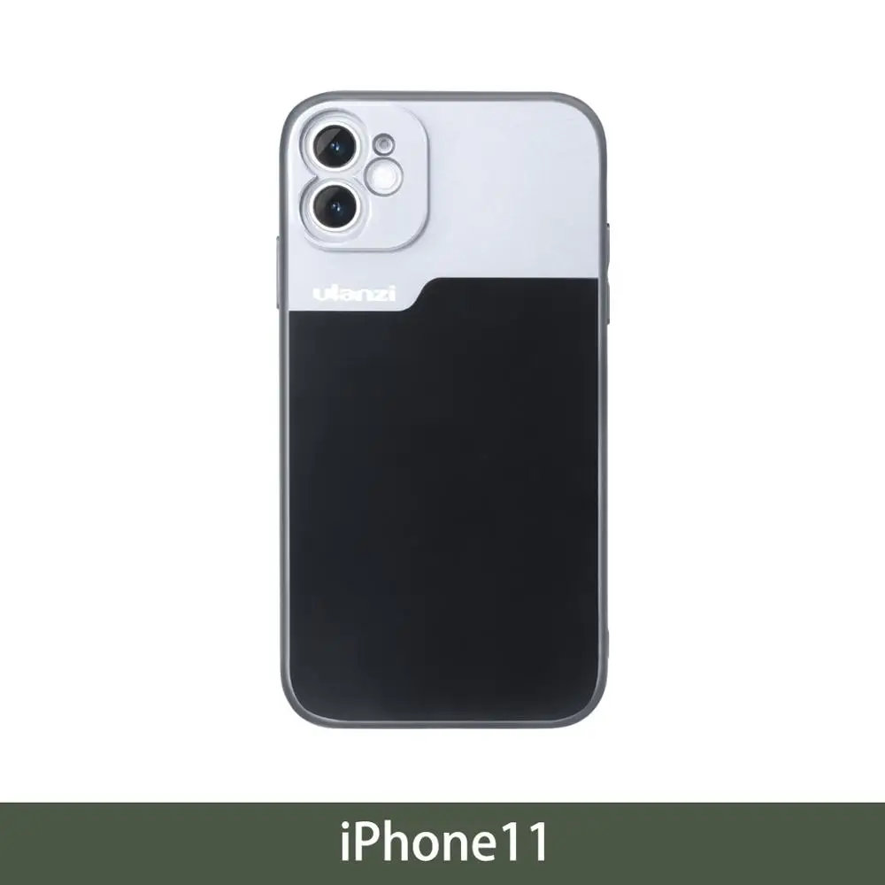 for iphone 11 Чехол для телефона Ulanzi для iPhone 7/8 X XS XR 11 Pro Max samsung S10 N10 HUAWEI P30 mate 30 Pro анаморфные линзы 17 мм чехол для объектива - Цвет: for iphone 11