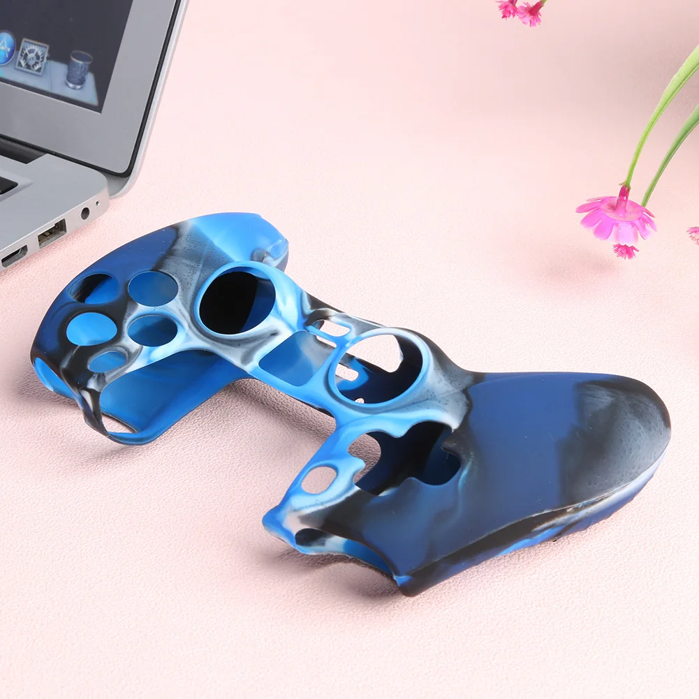 PS5 Камуфляжный силиконовый чехол для контроллера Sony PlayStation 5 защитный геймпада