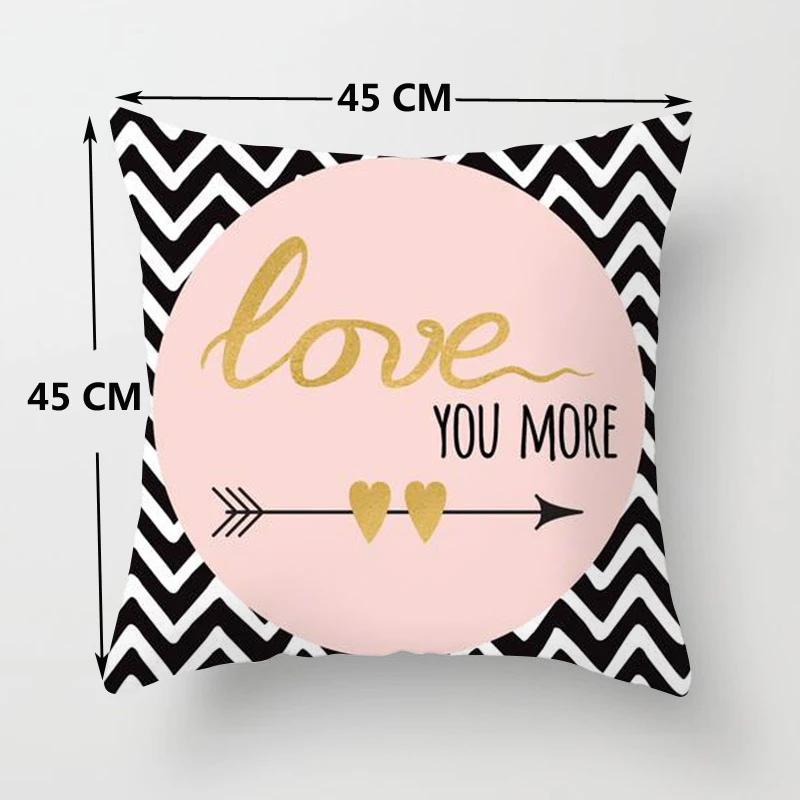 

1PC Elegance Cover Pillow case poszewka dekoracyjna Home Decortion Sofa Car Decorative Throw Pillows housse de coussin for gift