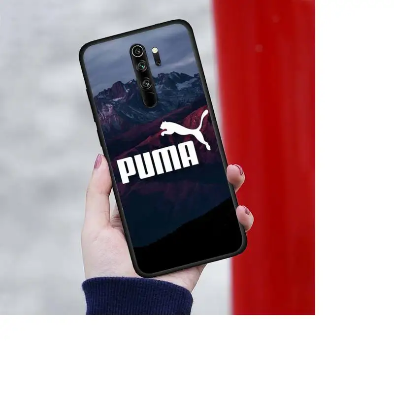 

Street Fashion Puma Phone Cases For Redmi 7 8 9 A K20 30 Pro Note 8 9 Pro 9s