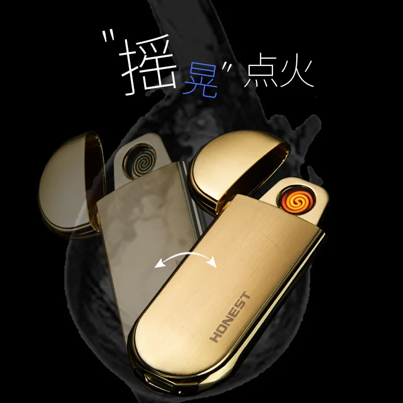 Зажигалка аккумуляторная с зарядкой от USB и защитой ветра | Дом сад