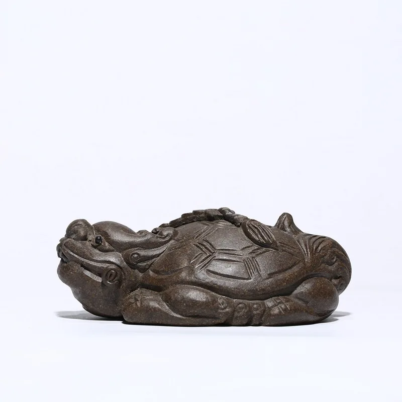 Скульптура для домашних питомцев ручной работы с монетами и черепашками|Фигурки