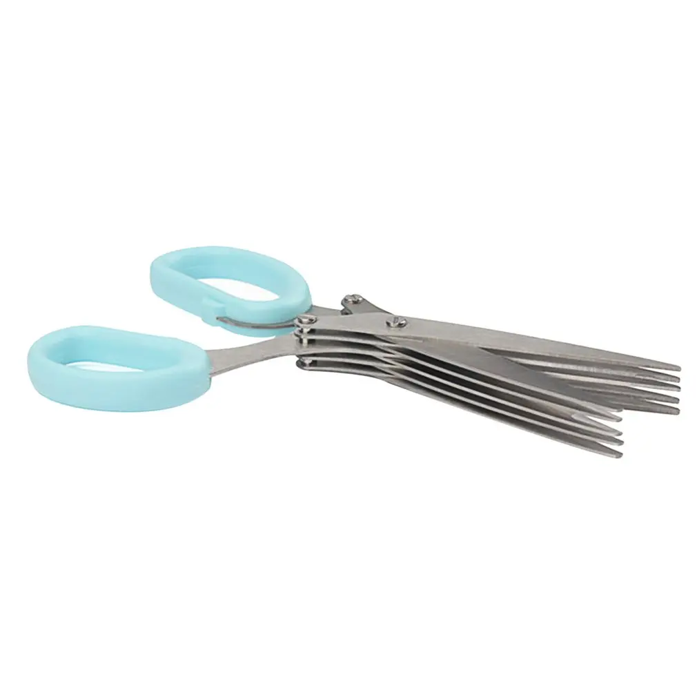 Новинка 5 слоев из нержавеющей стали кухонные рубленые ножницы для лука