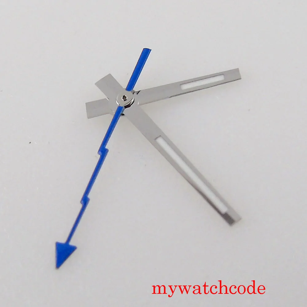 Светящиеся наручные часы запчасти для ручного набора подходят NH35 NH36 MIYOTA 8215 ETA 2836