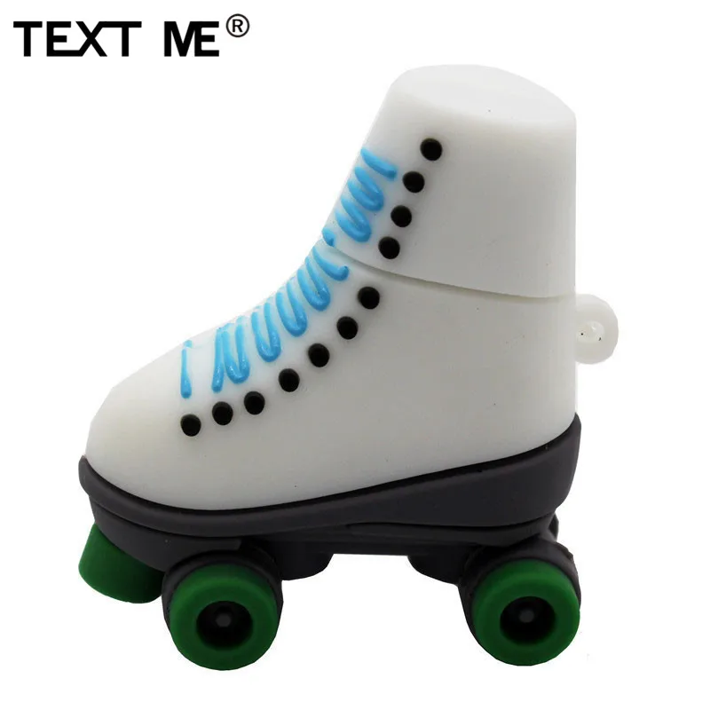 TEXT ME 64 Гб крутой 4 цвета коньки модель usb флэш-накопитель 2 0 ГБ 8 16 32 Флешка 100%