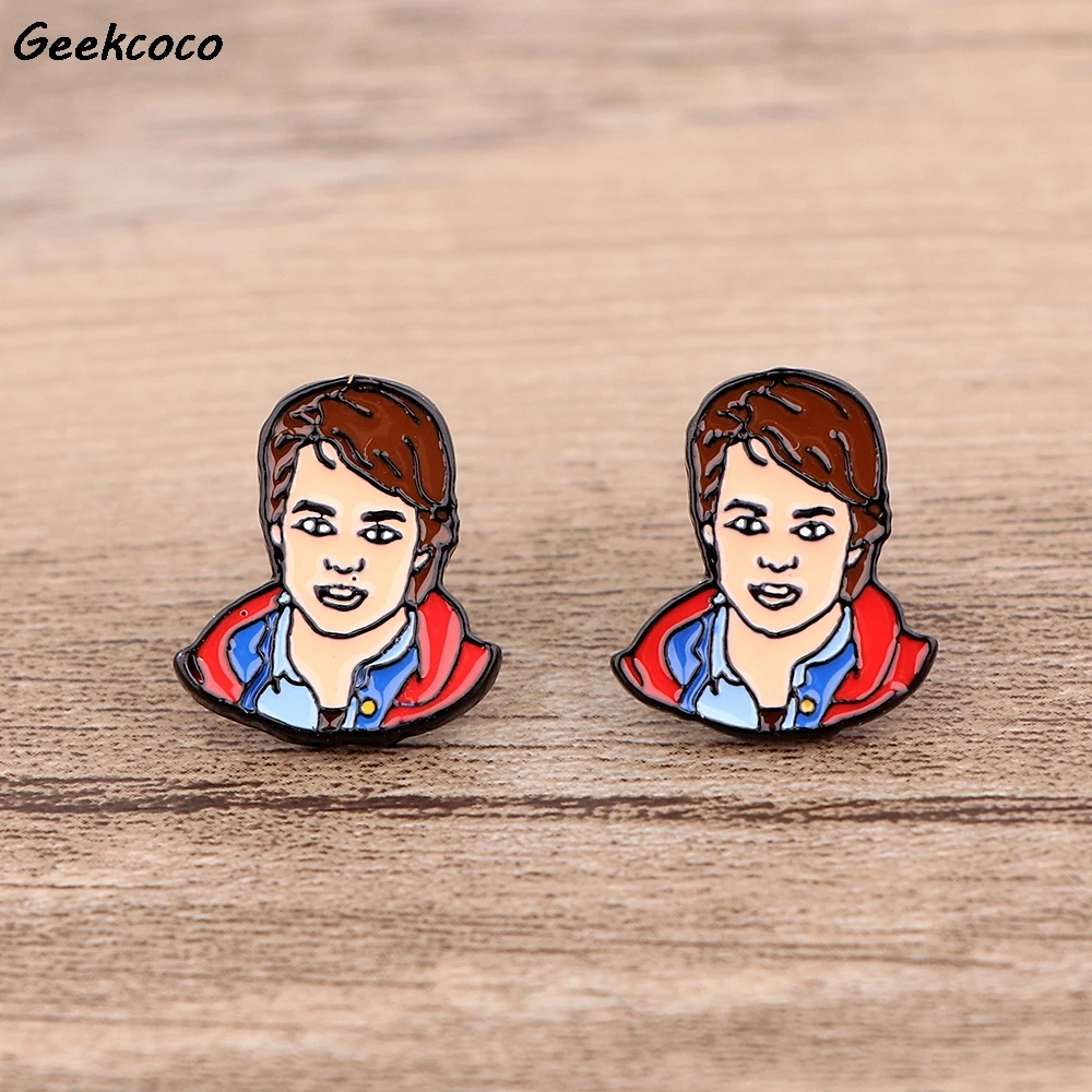 

10Pair J2625 Cartoon Man Stud Earrings Earrings Jewelry Stud Earring Pendant for Kids Girls Gift