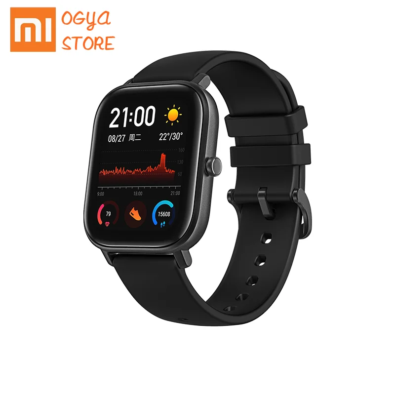 Новый Amazfit глобальная версия GTS Смарт часы 5ATM Водонепроницаемый плавательный