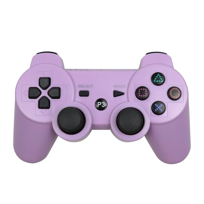 Для SONY PS3 контроллер Bluetooth беспроводной геймпад для Play Station 3 джойстик консоль для Dualshock 3 SIXAXIS контроллер для ПК - Цвет: Purple