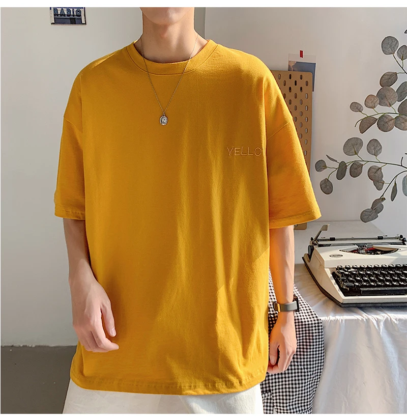 

Xfhh Black White Oversized 2022 Summer T Shirt MEN'S ROCK Skateboard Hip Hop T-shirt Short Sleeves Streetwear