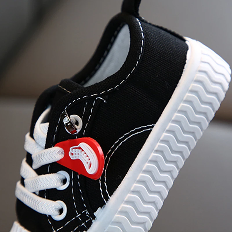 Детские холщовые школьные туфли дышащие для путешествий плоская подошва модные