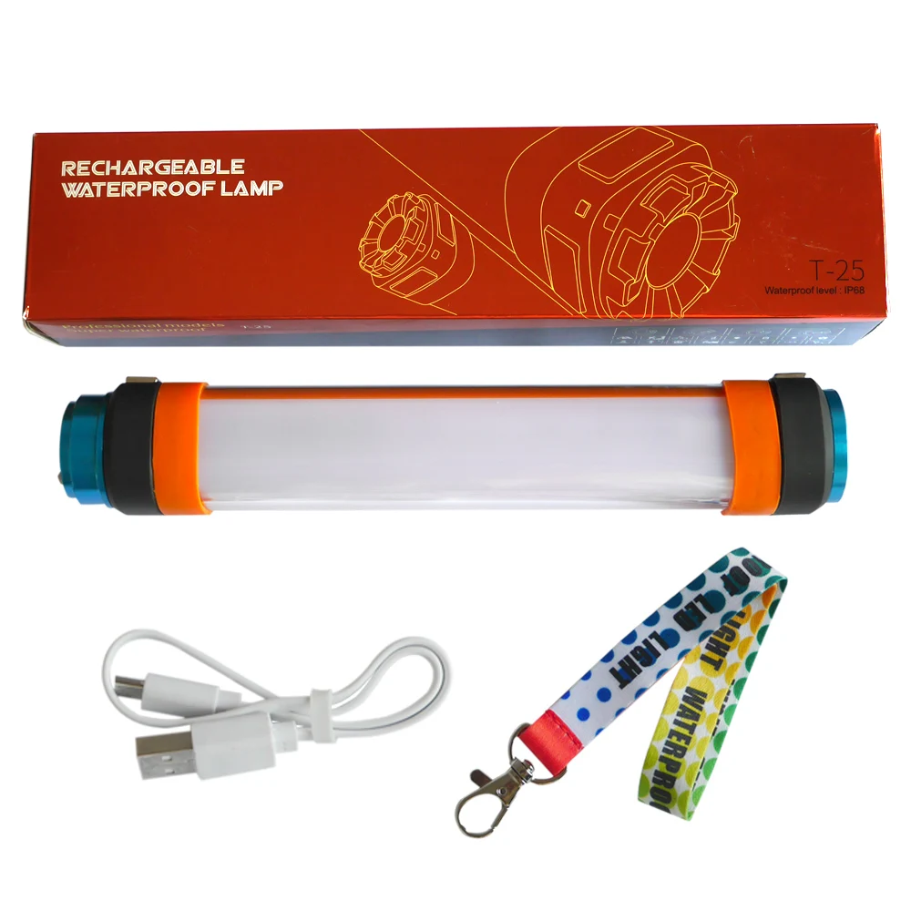 Водонепроницаемый портативный регулируемый внешний аккумулятор Перезаряжаемый