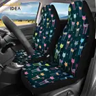 HUGSIDEA 2020 модные Мультяшные коты дизайнерские чехлы на автомобильные сиденья для женщин универсальные подходят только для интерьера автомобиля декоративные Чехлы Новинка