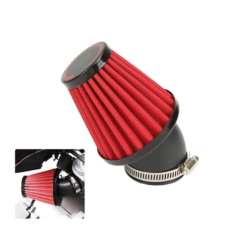 

Dual Layer Stainless Steel Mesh+Rubber Inlet Air Filter 3.4 inches 5.7 inches Motorcycle Air Inlet Intake Filter