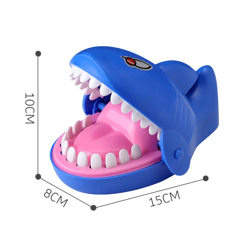 

2021 new creative shark biting interactive game board game children's finger biting toy