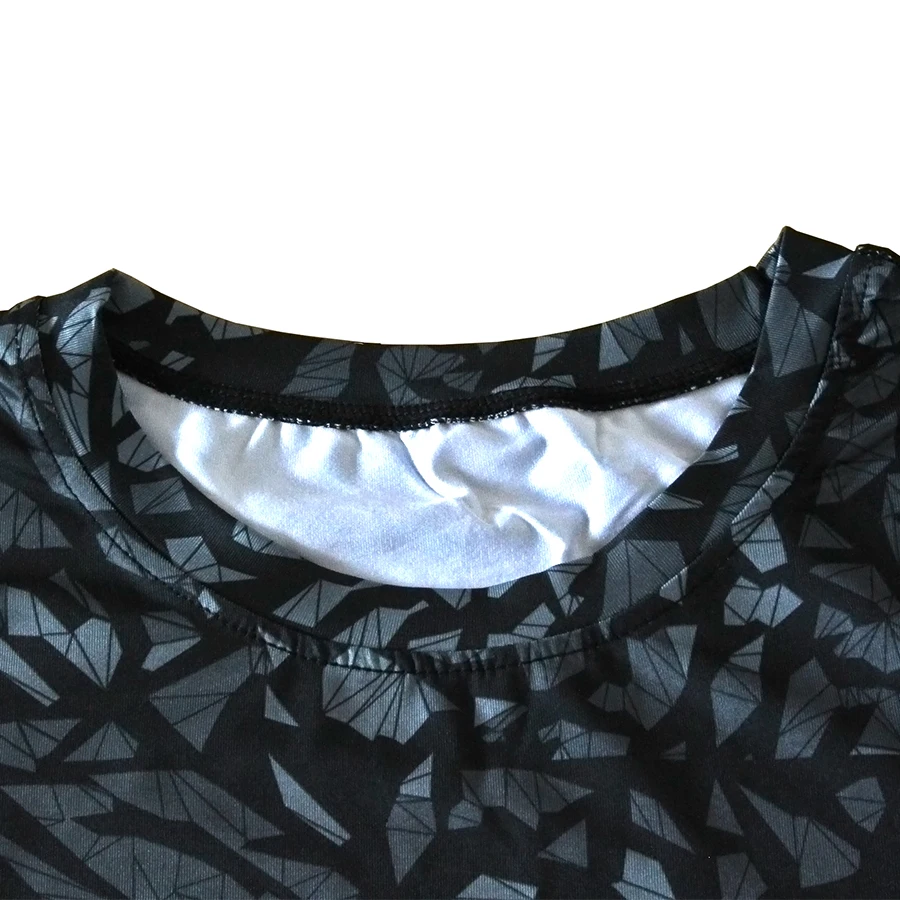 Мужская велосипедная рубашка с длинным рукавом mtb камуфляжная компрессионная