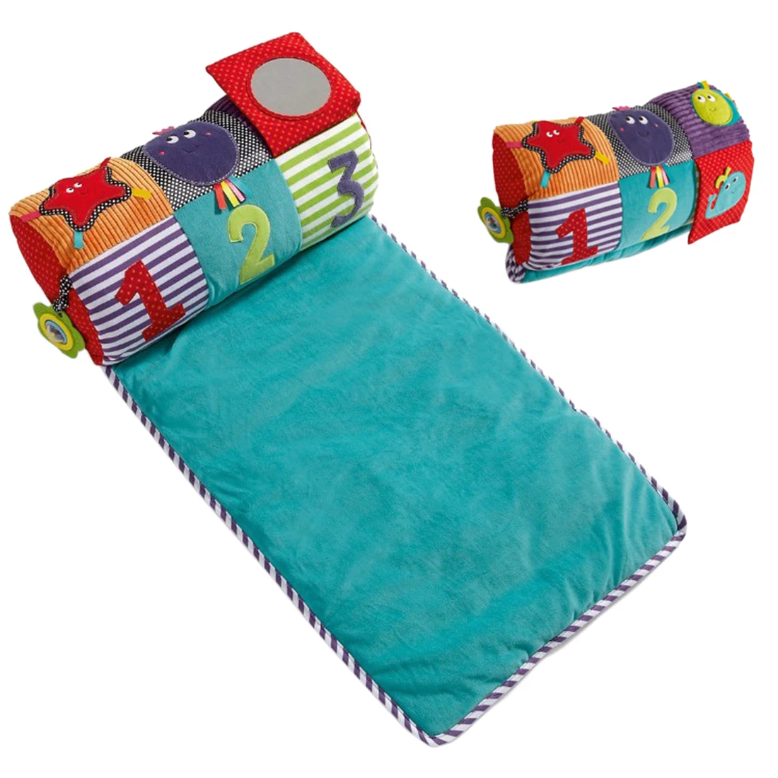 Коврик для ползания во время живота малышей коврик игр роликовая Подушка детский