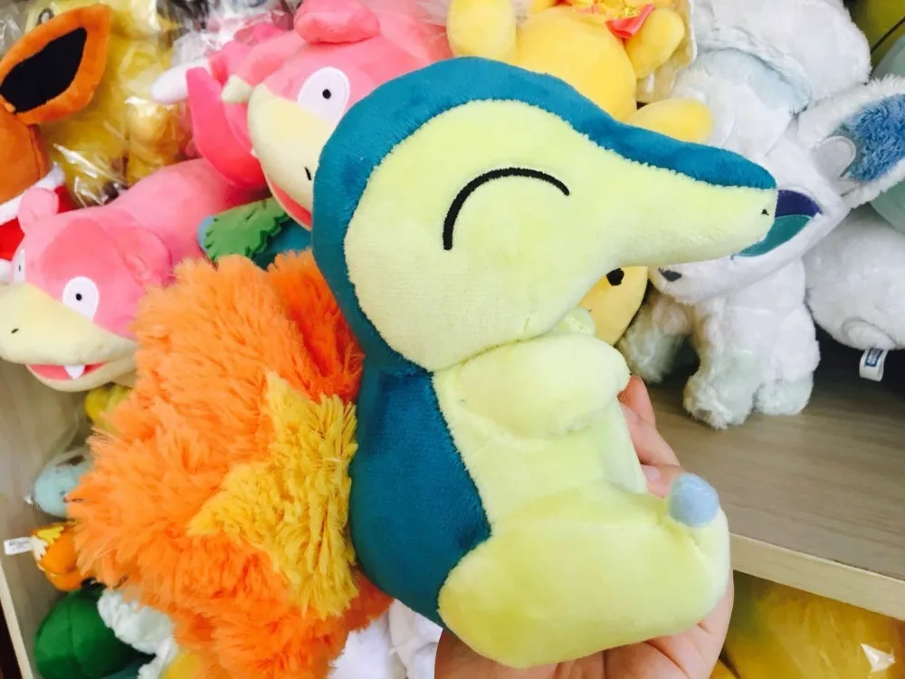 Cyndaquil BAN аниме плюшевая мягкая игрушка, фигурка куклы с тегом, детская игрушка, подарок для детей около 20 м