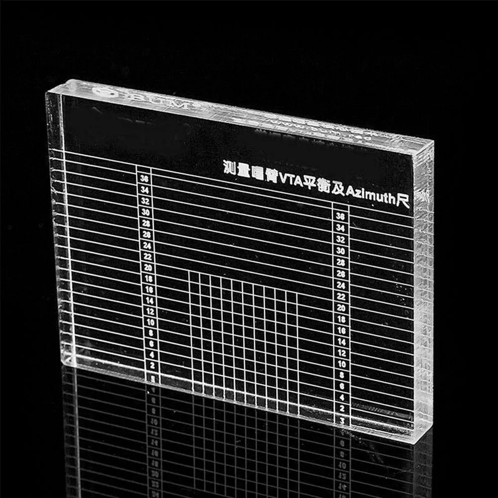 Виниловая линейка Headshell VTA Lp сбалансированный акриловый измерительный прибор для