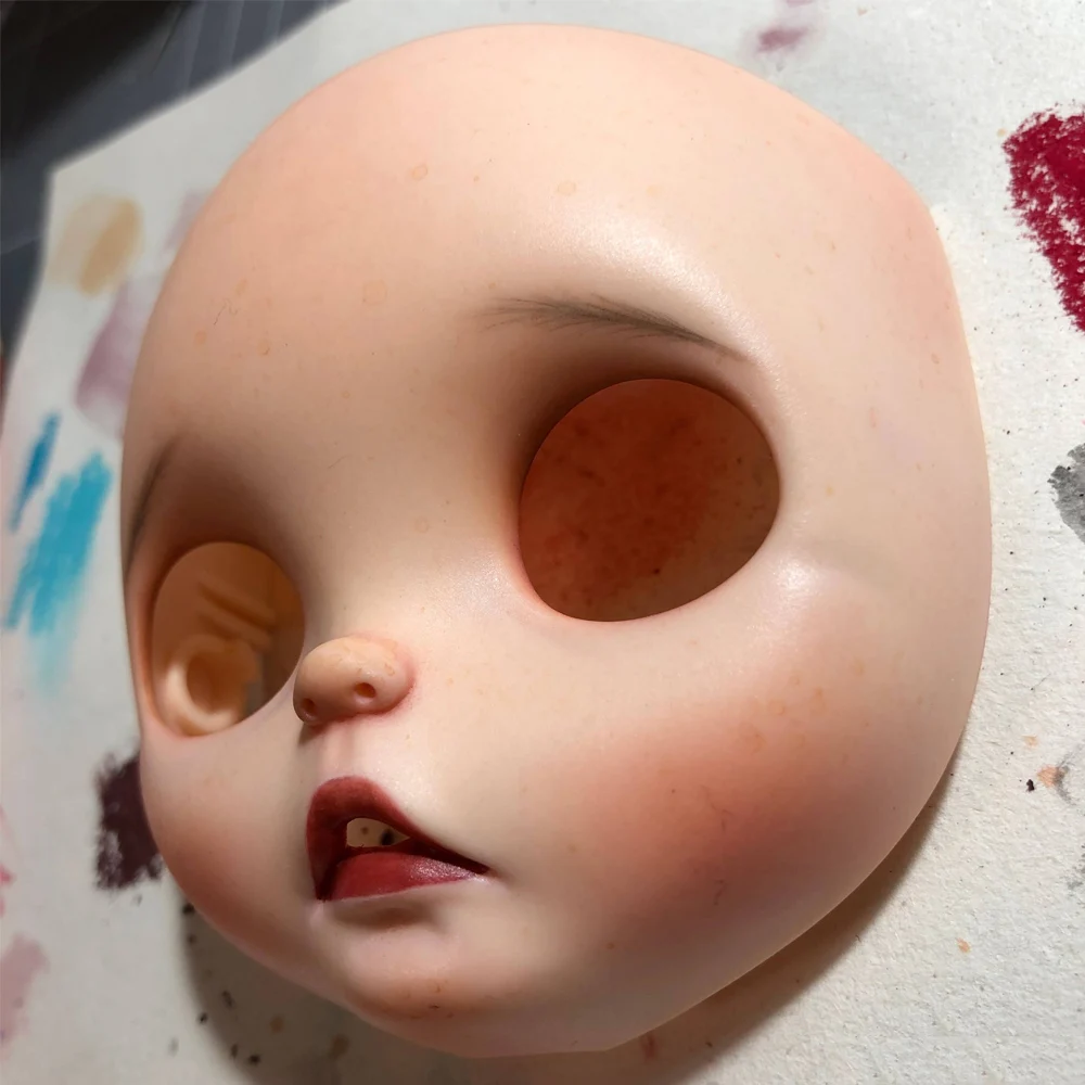 Blyth кукольная лицевая пластина для diy вашего макияжа blyth включая заднюю панель