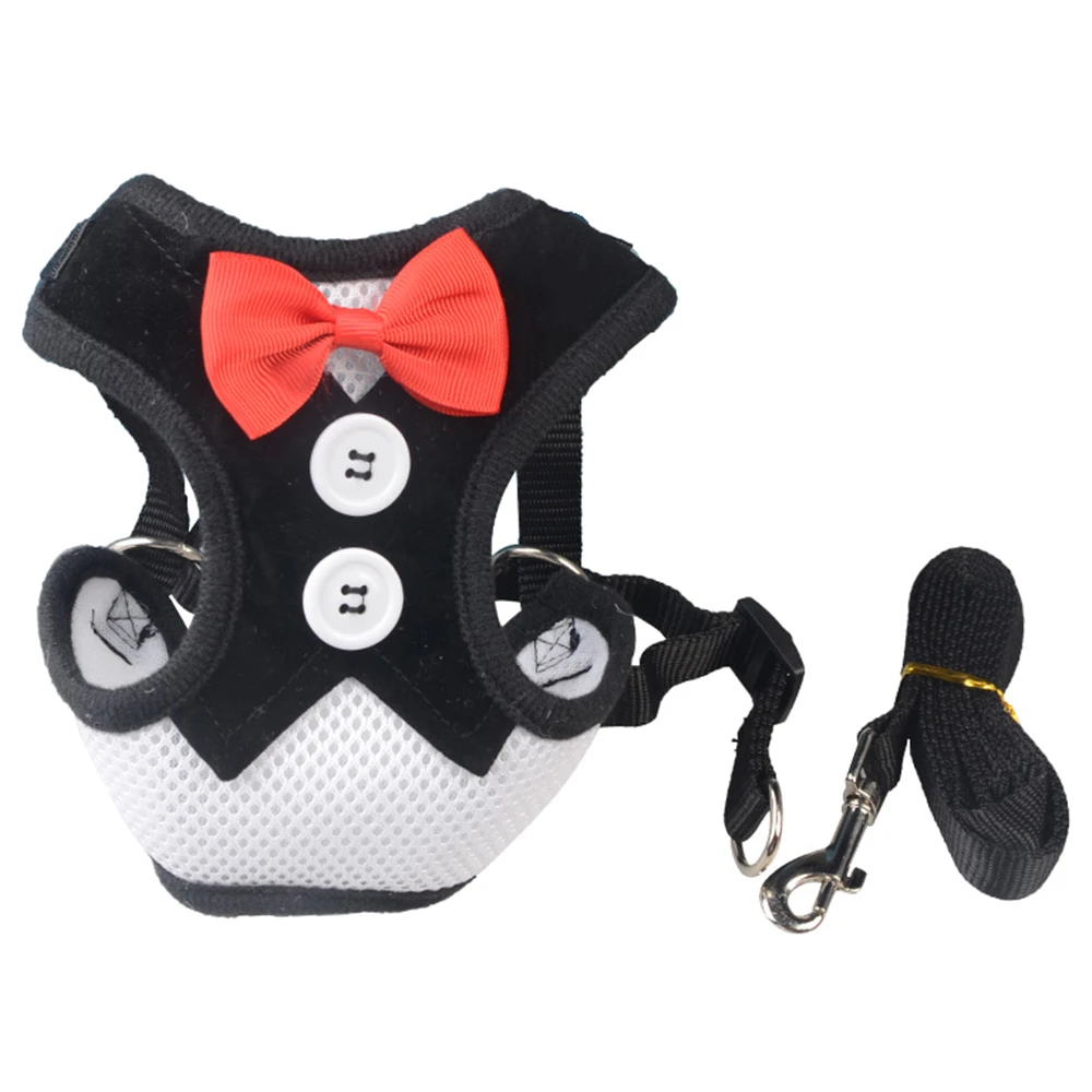 Шлейка для собак жилет на грудь прогулок поводок щенков комплект поводков