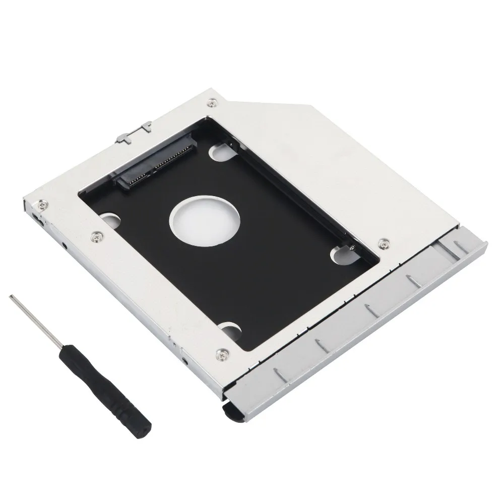 SATA 2-й жесткий диск HDD SSD модуль Caddy адаптер для HP Probook 450 G1 с рамкой и кронштейном |